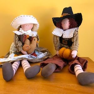 Delton Primitive Country Pilgrim Dolls